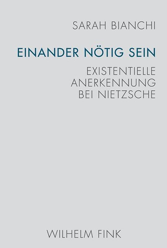 Einander nötig sein