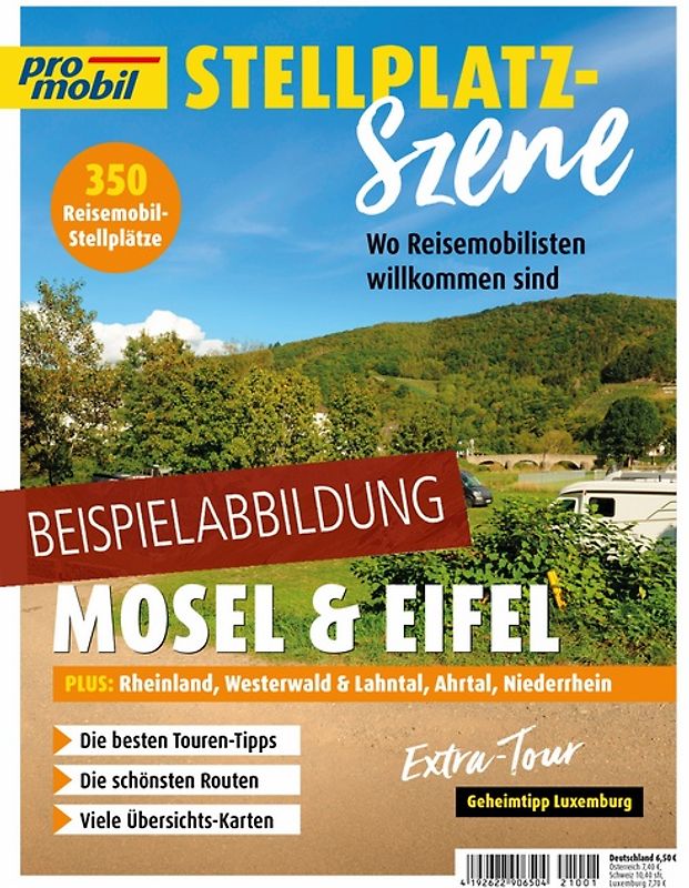 pro mobil Stellplatz-Szene - Mosel + Eifel, Rheinland u. Niederrhein