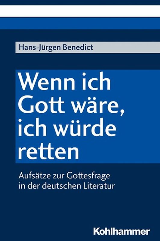 "Wär ich allmächtig, ich würde retten, retten."