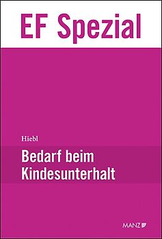 Bedarf beim Kindesunterhalt