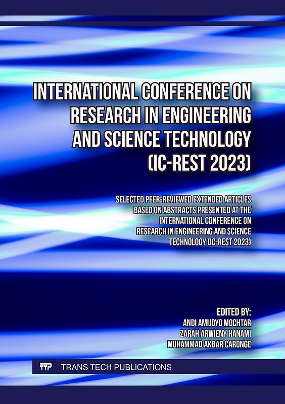International Conference on Research in Engineering and Science Technology (1st IC-REST 2023)