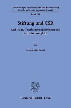 Stiftung und CSR