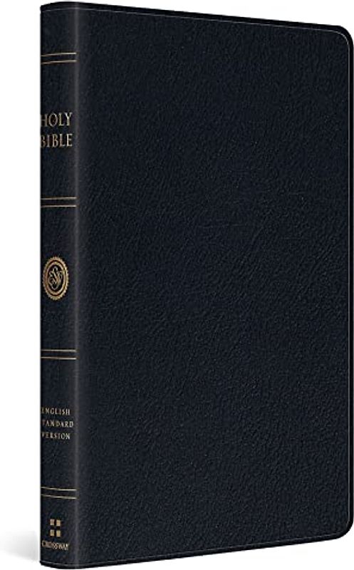 ESV Large Print Thinline Bible (Black)