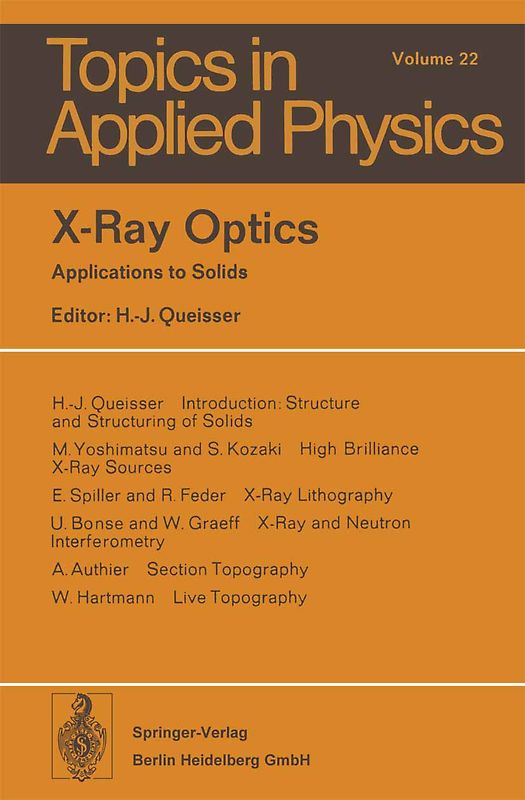 X-Ray Optics