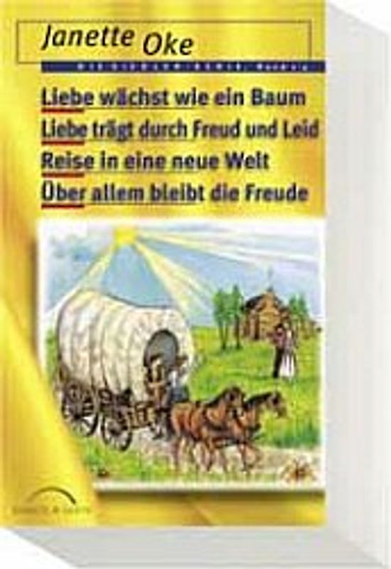 Liebe wächst wie ein Baum /Liebe trägt durch Freud und Leid /Reise in eine neue Welt /Über allem bleibt die Freude. Die Siedler-Serie Band 1-4