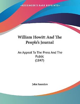William Howitt And The People's Journal
