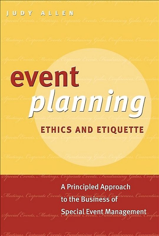 Event Planning Ethics and Etiquette