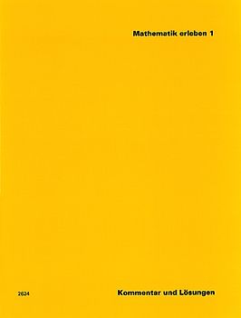 Mathematik erleben 1 / Kommentar