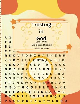 Trusting In God: Large Print Bible Word Search