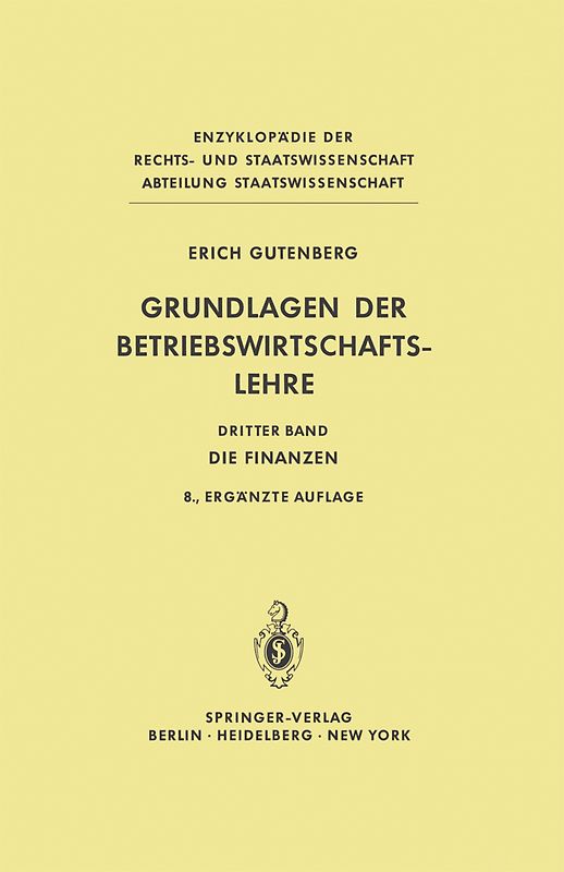 Grundlagen der Betriebswirtschaftslehre