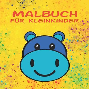 Malbuch mit Tieren für Kleinkinder