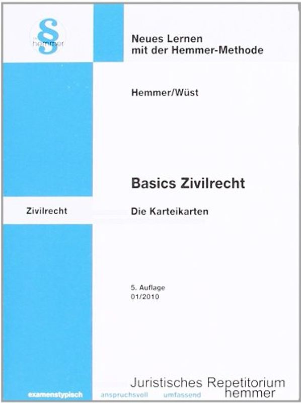 Karteikarten Basics Zivilrecht
