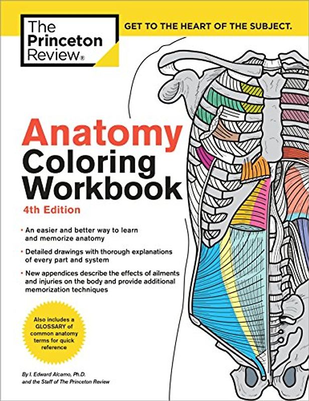 Anatomy Coloring Workbook, 4th Edition: An Easier and Better Way to Learn Anatomy (Coloring Workbooks)