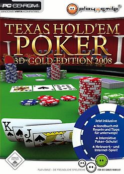 Play+Smile Texas Hold'em Poker 2008 3D-Gold-Edition PC Spiele