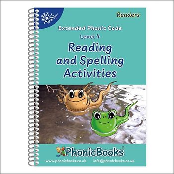 Phonic Books Dandelion Readers Reading and Spelling Activities Vowel Spellings Level 4