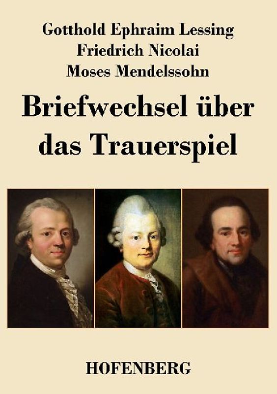 Briefwechsel über das Trauerspiel