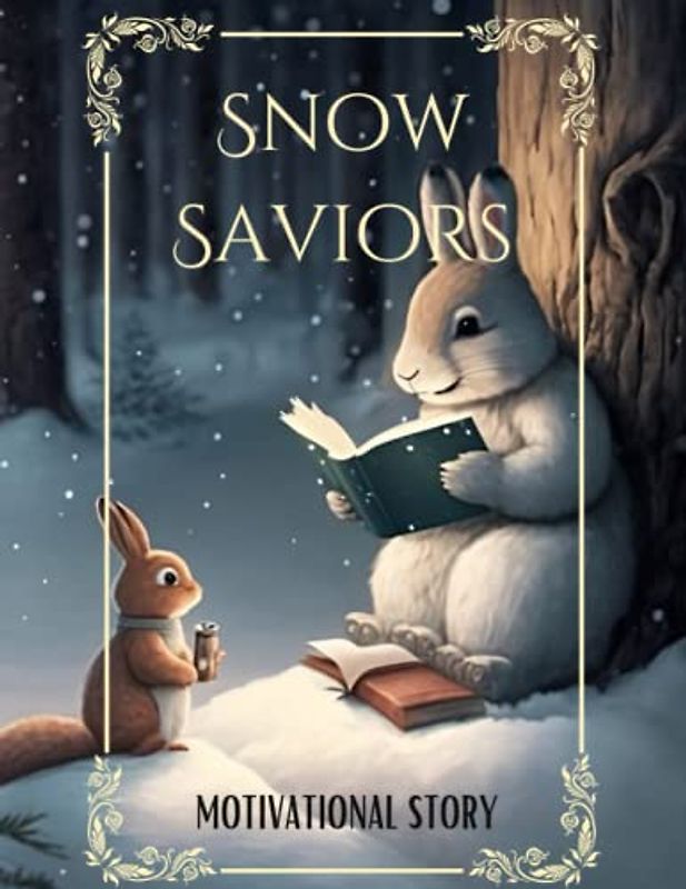 Snow Saviors: A Journey of Hope and Love. Storybook, Motivational Book For kids, Children's books, Early reader books, Snow Stories: 8.625 x 11.25inch 21.92 cm x 28.58 cm 24 page