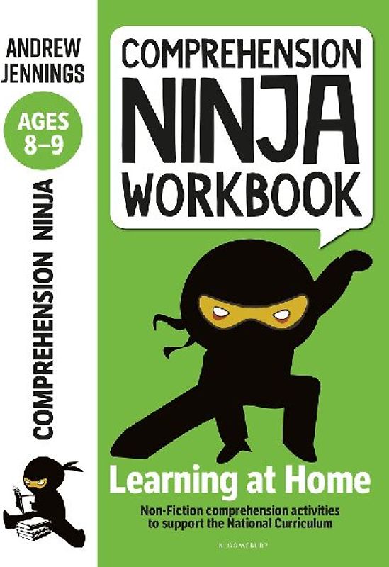 Comprehension Ninja Workbook for Ages 8-9