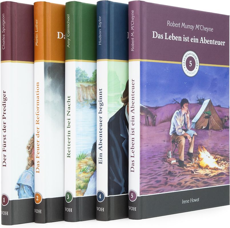 Paket: Glaubensvorbilder (Band 1-5)