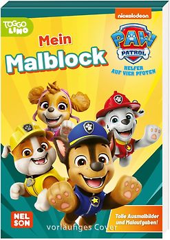 PAW Patrol Kindergartenheft: Mein Malblock