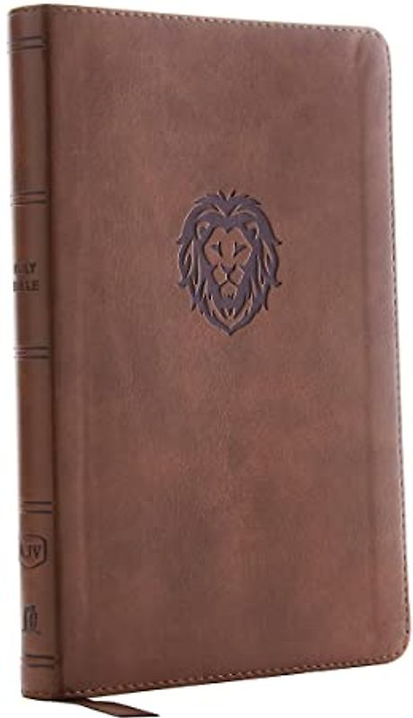 KJV, Thinline Bible Youth Edition, Leathersoft, Brown, Red Letter, Comfort Print: Holy Bible, King James Version