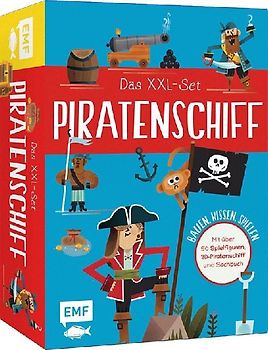 Das XXL-Set - Bauen, Wissen, Spielen: Piratenschiff
