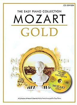 The Easy Piano Collection: Mozart Gold (CD Edition): Noten, CD für Klavier