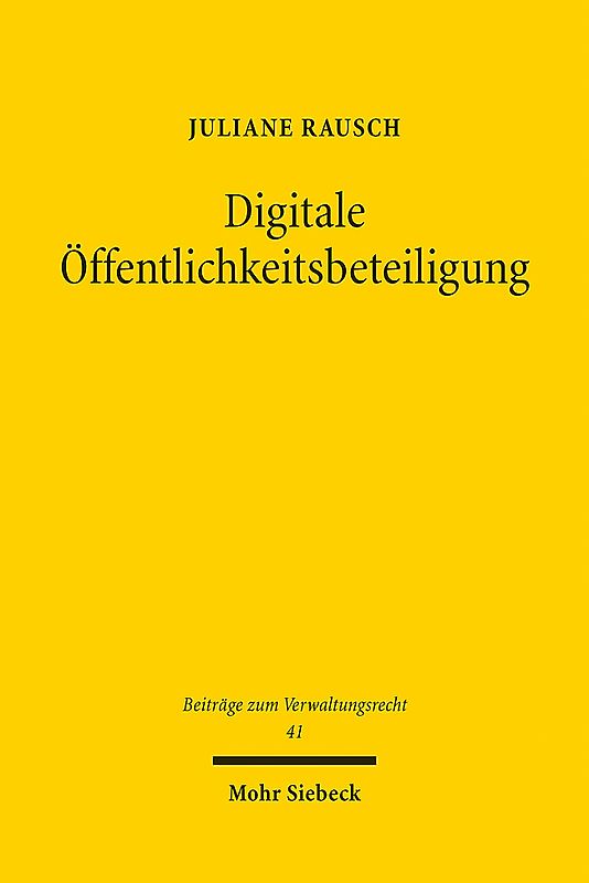 Digitale Öffentlichkeitsbeteiligung