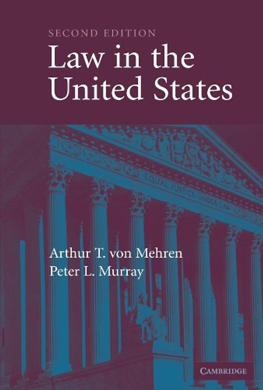 Law in the United States - Arthur T. von Mehren