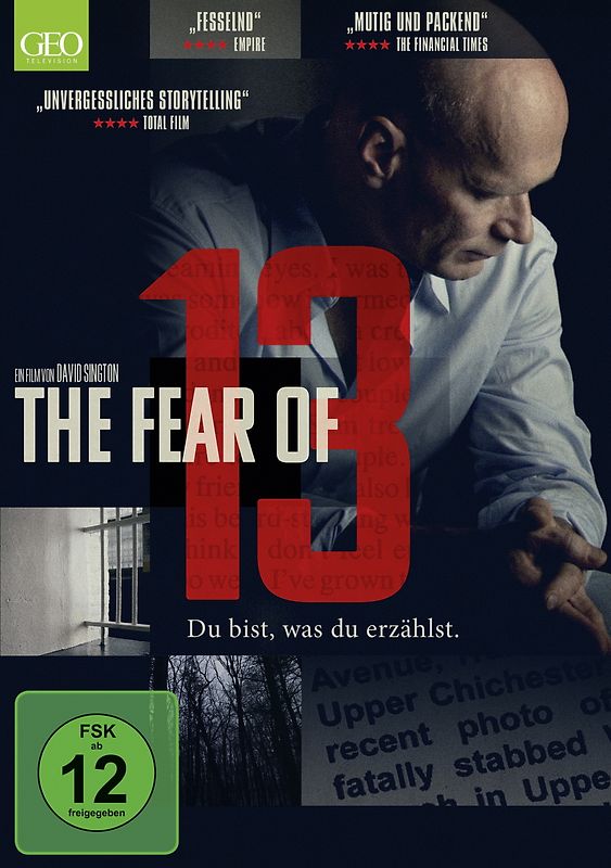The Fear of 13 DVD