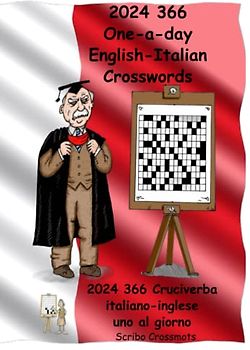 2024 366 One-a-Day English-Italian Crosswords: 2024 366 Cruciverba italiano-inglese uno al giorno (Dual-language Crosswords)