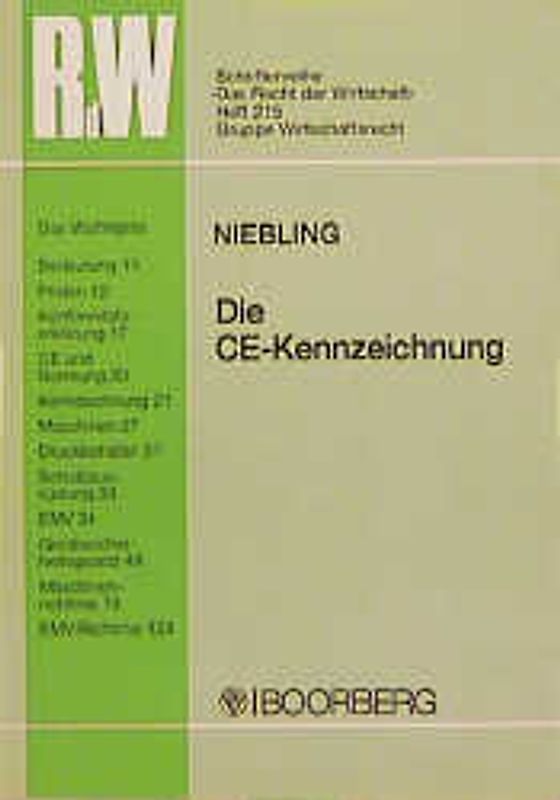 Die CE-Kennzeichnung