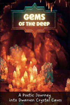 Gems of the Deep - A Poetic Journey into Dwarven Crystal Caves: Delve into the Heart of Dwarven Dwellings Through Poetic Verses and Stunning Visuals ... Isometric Fantasy World Picture Poem Journey)
