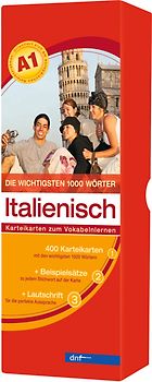 Karteikarten Die wichtigsten 1000 Wörter Italienisch (A1). (Auflage 2)