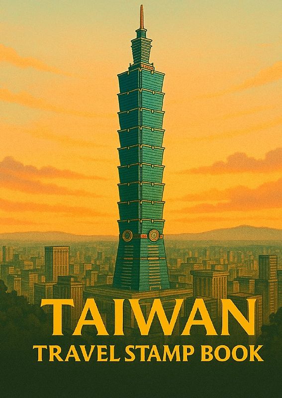Taiwan Travel Stamp book