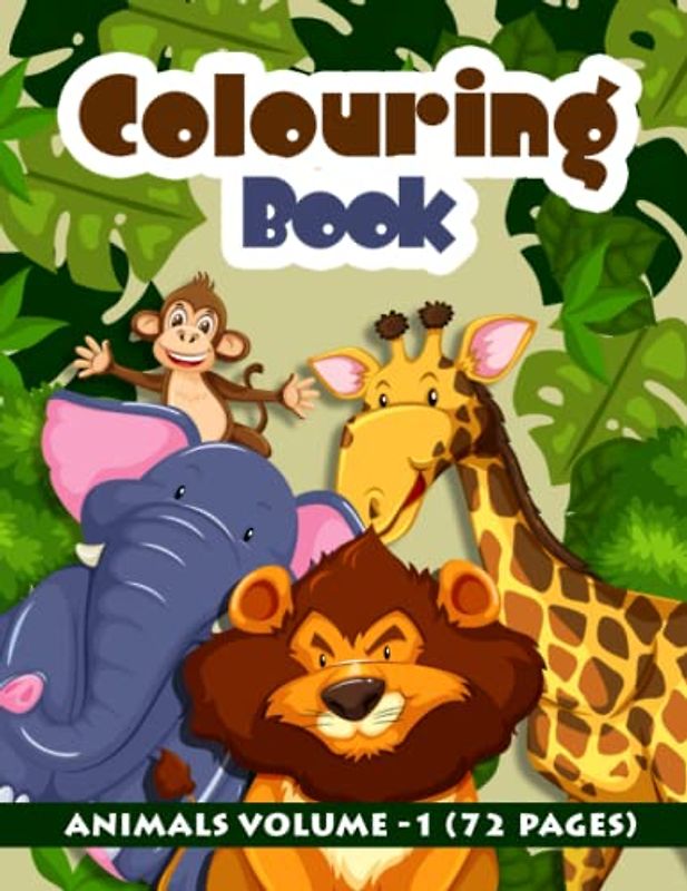 Wildlife Kaleidoscope: A Journey Through India's Diverse Wildlife – A Colouring Book with Stunning Illustrations of Native Fauna, Hindi Names and ... for a Fun and Educational Experience