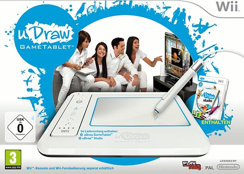 uDraw GameTablet [inkl. uDraw Studio] weiß Bundleversion