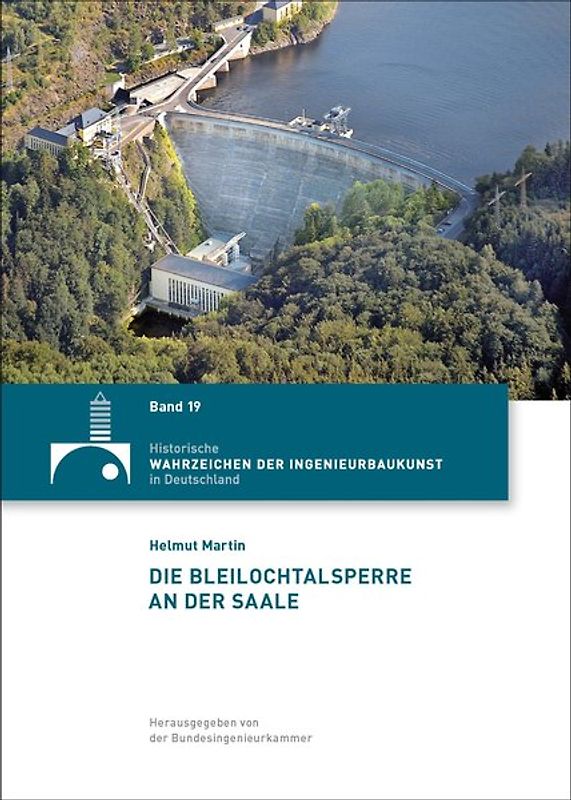 Die Bleilochtalsperre an der Saale