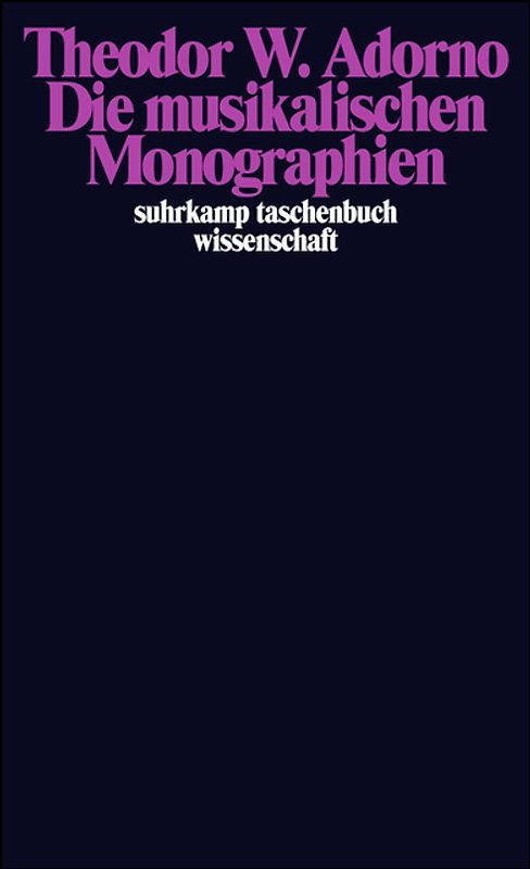 Die musikalischen Monographien