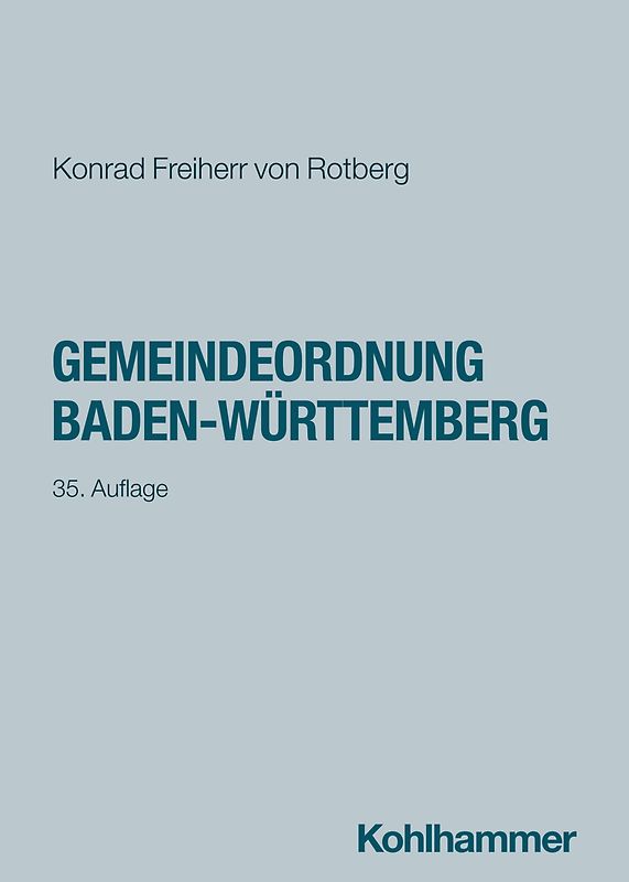 Gemeindeordnung Baden-Württemberg