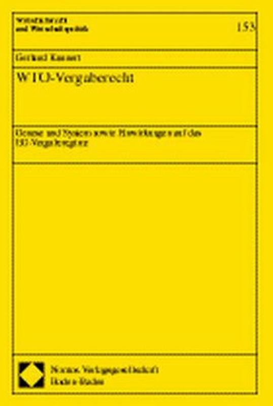 WTO-Vergaberecht