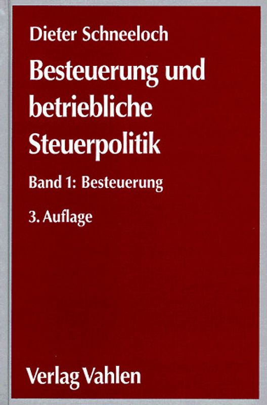 Besteuerung und betriebliche Steuerpolitik