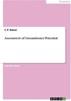 Assessment of Groundwater Potential