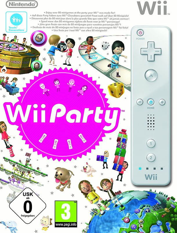 Wii Party + Remote White Bundleversion
