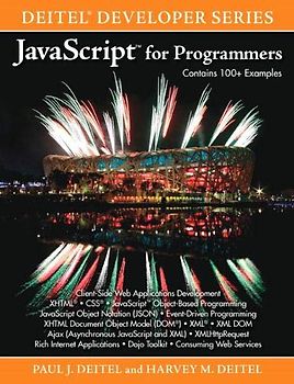 JavaScript for Programmers: Contains 100+ Examples (Deitel Developer)