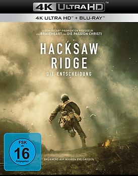 Hacksaw Ridge - Die Entscheidung [inkl. Blu-ray] 4K Ultra HD Blu-ray