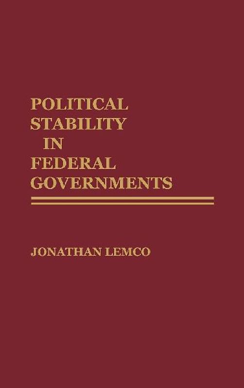 Political Stability in Federal Governments