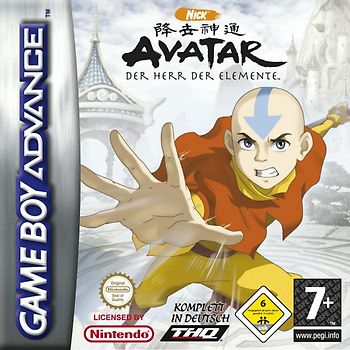 Avatar: Der Herr der Elemente Nintendo Game Boy Advance