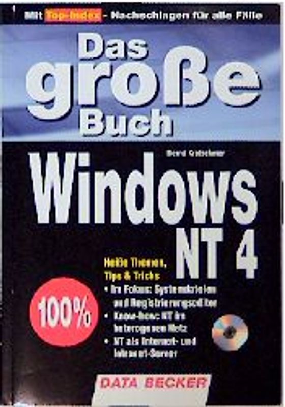 Das grosse Buch Windows NT 4