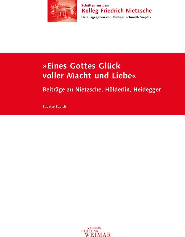 Eines Gottes Glück voller Macht und Liebe